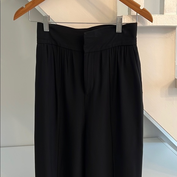 Totême High Waisted Pleated Pants - Picture 2 of 3